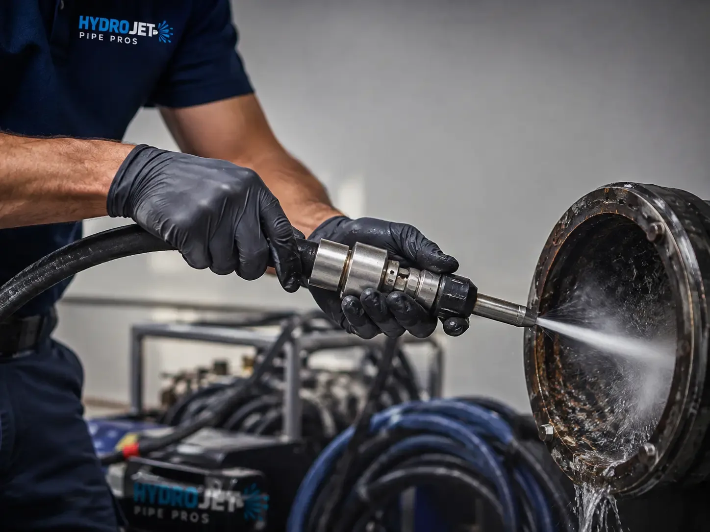 Hydro Jet Pipe Descaling in Santa Ana, CA